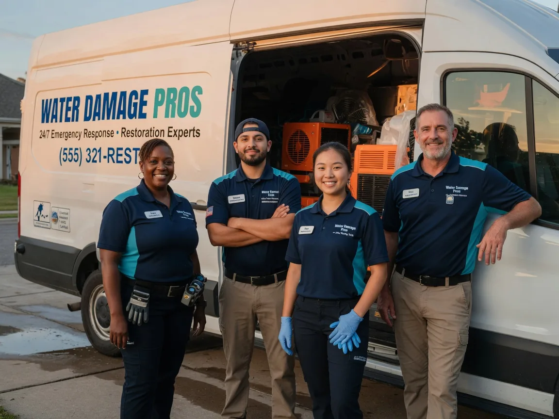Water Damage Restoration company in Evansville, AR